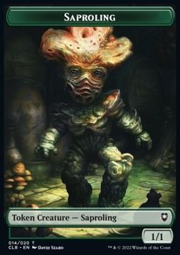 Saproling Token (Green 1/1)