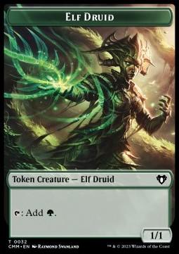 Elf Druid Token (G 1/1) // Eldrazi Spawn Token (C 0/1)