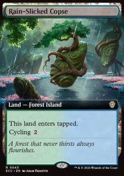 Rain-Slicked Copse