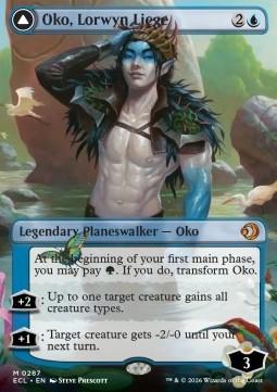 Oko, Lorwyn Liege // Oko, Shadowmoor Scion