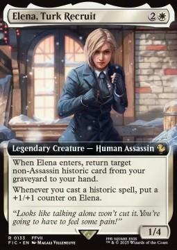 Elena, Turk Recruit