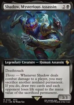 Shadow, Mysterious Assassin