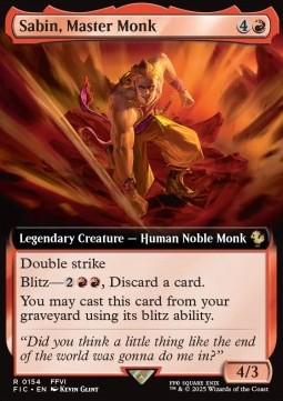 Sabin, Master Monk