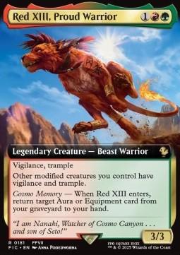 Red XIII, Proud Warrior