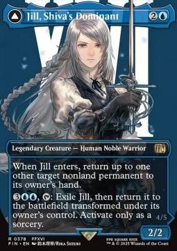 Jill, Shiva's Dominant // Shiva, Warden of Ice (V.1)