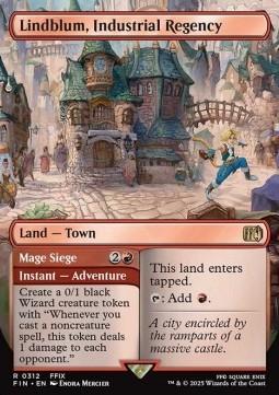 Lindblum, Industrial Regency // Mage Siege