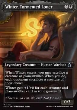 Winter, Tormented Loner