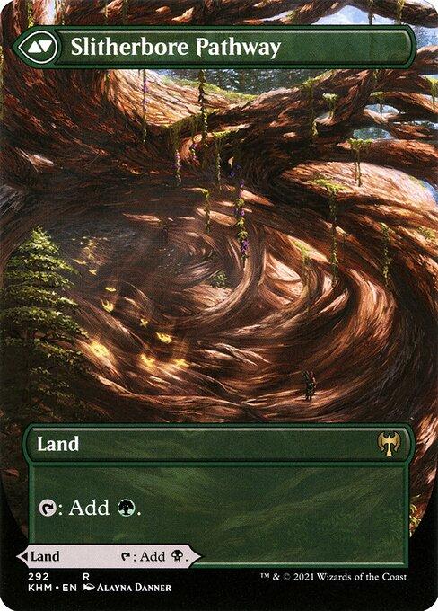 Darkbore Pathway // Slitherbore Pathway (back)