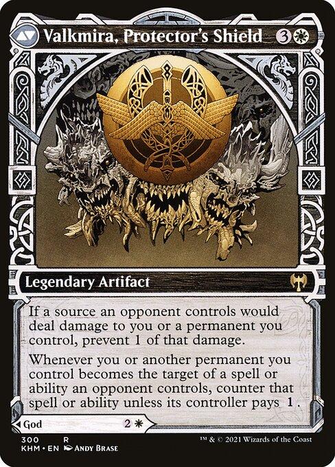 Reidane, God of the Worthy // Valkmira, Protector's Shield (back)
