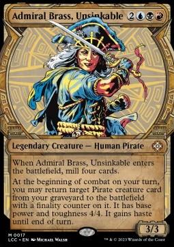 Admiral Brass, Unsinkable (V.1)