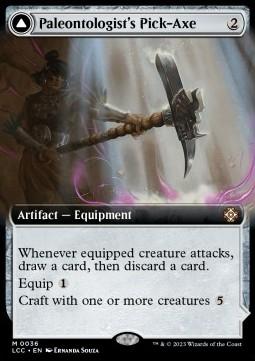 Paleontologist's Pick-Axe // Dinosaur Headdress