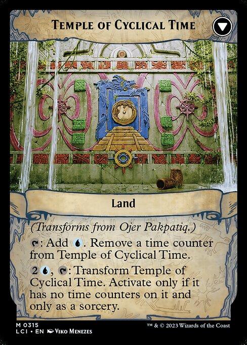 Ojer Pakpatiq, Deepest Epoch // Temple of Cyclical Time (back)