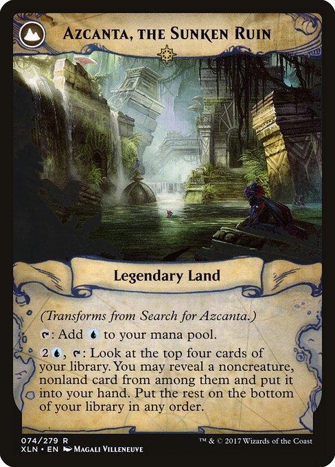 Search for Azcanta / Azcanta, the Sunken Ruin (back)