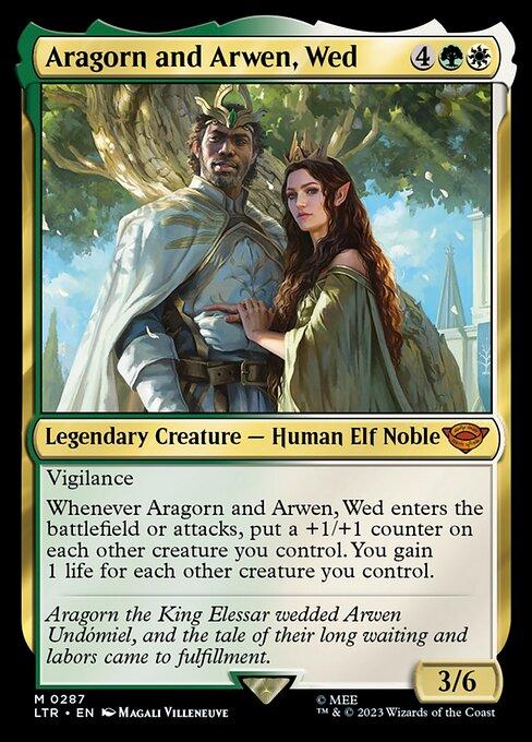 Aragorn and Arwen, Wed (V.1)