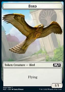 Bird Token (W 1/1) // Treasure Token
