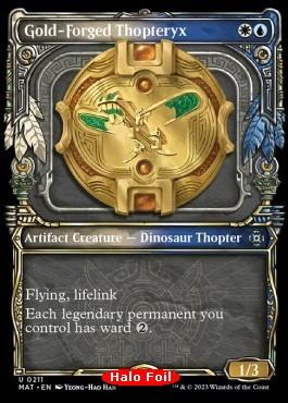 Gold-Forged Thopteryx (V.3)