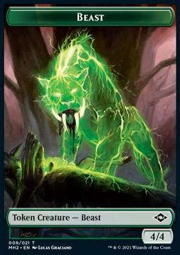 Beast Token (G 4/4) // Food Token (V.1)