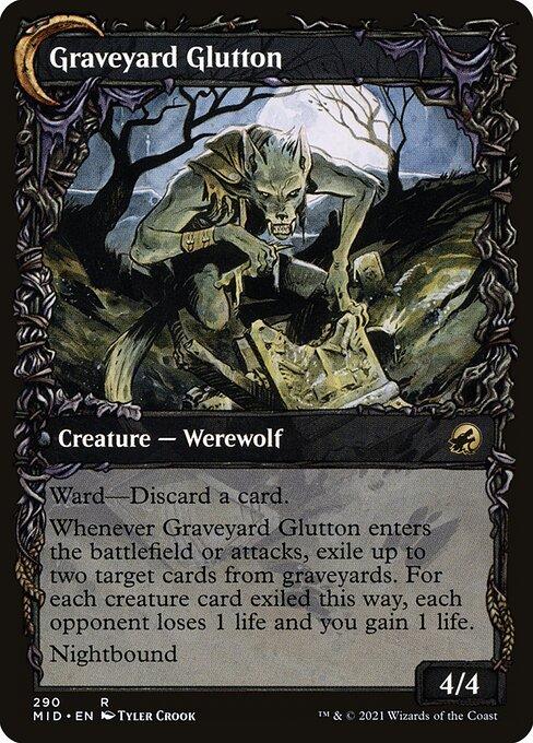 Graveyard Trespasser // Graveyard Glutton (back)