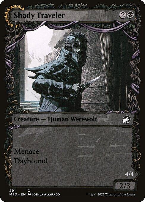 Shady Traveler // Stalking Predator (front)