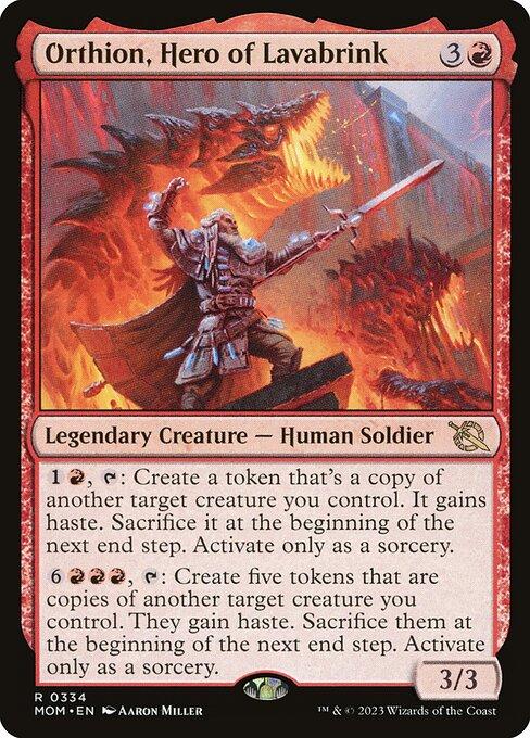 Orthion, Hero of Lavabrink (V.1)