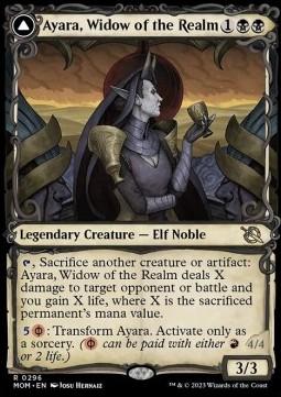 Ayara, Widow of the Realm // Ayara, Furnace Queen