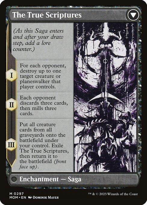 Sheoldred // The True Scriptures (V.1) (back)