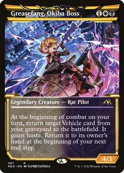 Greasefang, Okiba Boss (V.1)