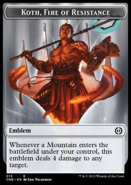 Koth, Fire of Resistance Emblem