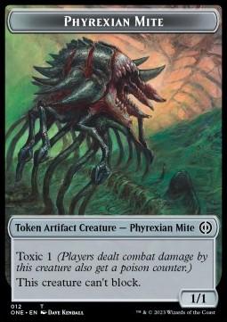 Phyrexian Mite Token (A 1/1) // Phyrexian Mite Token (A 1/1)