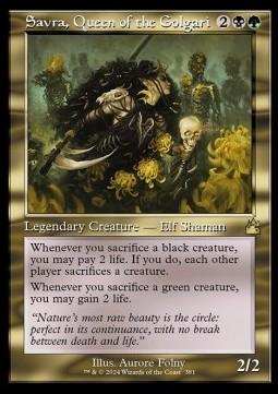 Savra, Queen of the Golgari (V.1)