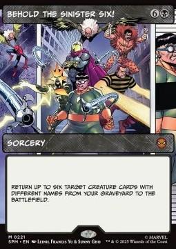 Behold the Sinister Six!