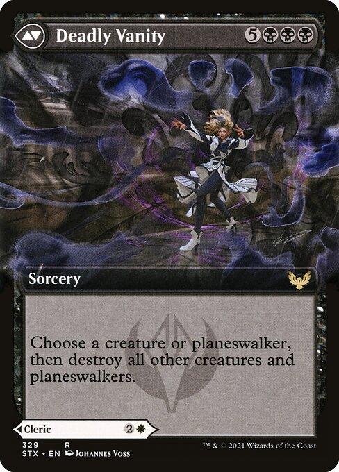 Selfless Glyphweaver // Deadly Vanity (back)
