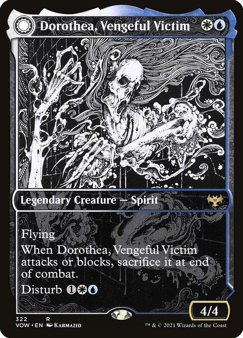 Dorothea, Vengeful Victim // Dorothea's Retribution (front)