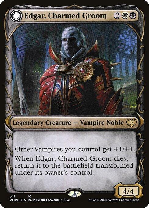 Edgar, Charmed Groom // Edgar Markov's Coffin (V.1) (front)