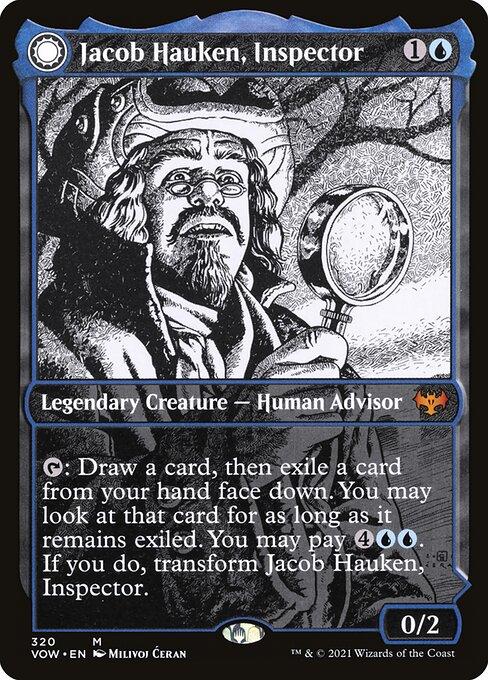 Jacob Hauken, Inspector // Hauken's Insight (V.1) (front)