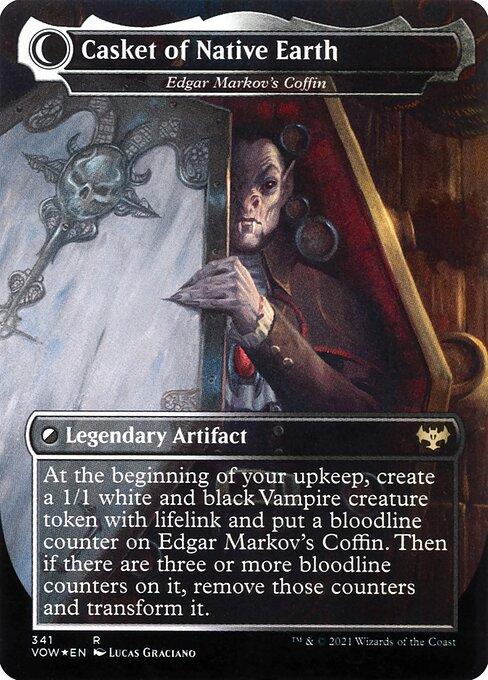 Edgar, Charmed Groom // Edgar Markov's Coffin (V.2) (back)