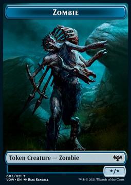 Zombie Token (U */*) // Blood Token
