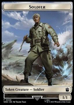 Soldier Token (W 1/1) // Mutant Token (G 3/3) (V.1)