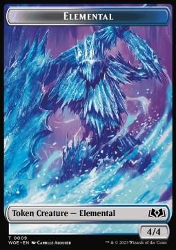 Elemental Token (WU 4/4) // Food Token (V.2)