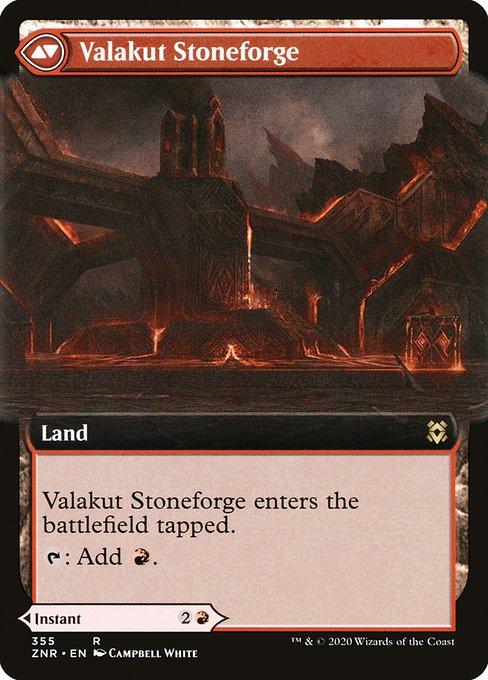 Valakut Awakening // Valakut Stoneforge (back)