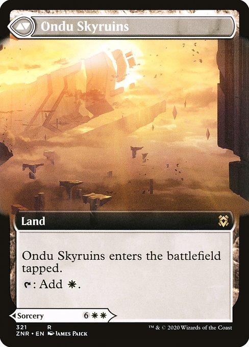 Ondu Inversion // Ondu Skyruins (back)
