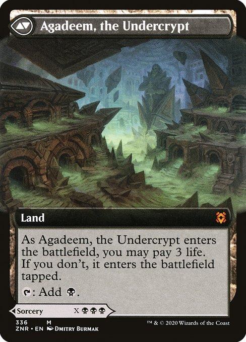 Agadeem's Awakening // Agadeem, the Undercrypt (back)
