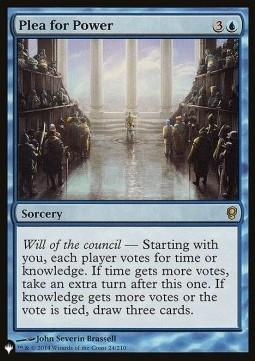 Plea for Power