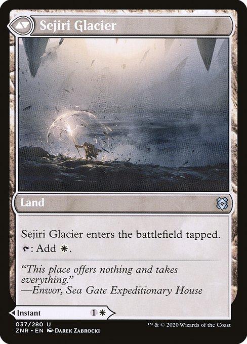 Sejiri Shelter // Sejiri Glacier (back)
