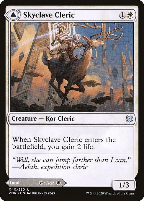 Skyclave Cleric // Skyclave Basilica (front)