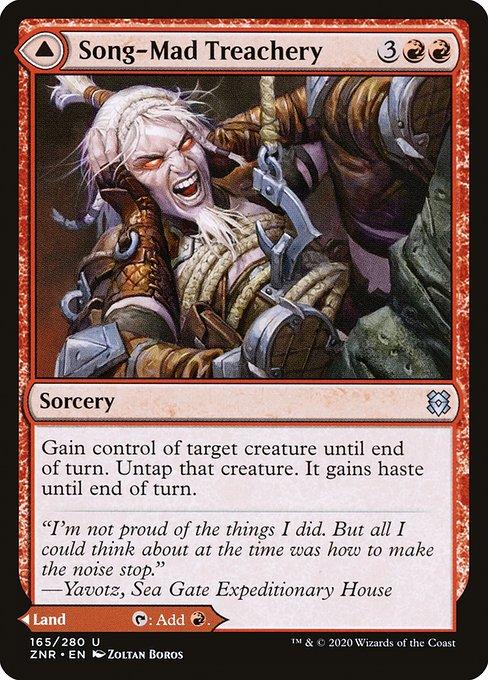 Song-Mad Treachery // Song-Mad Ruins (front)