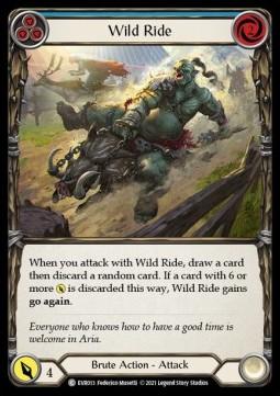 Wild Ride (Blue) (Rainbow Foil)
