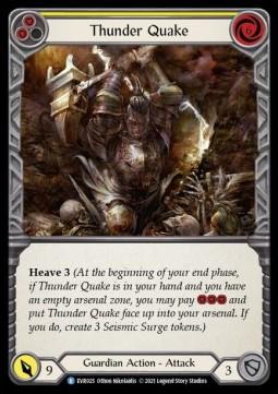Thunder Quake (Yellow) (Regular)
