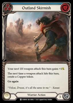 Outland Skirmish (Blue) (Rainbow Foil)