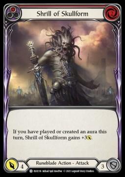 Shrill of Skullform (Red) (Rainbow Foil)